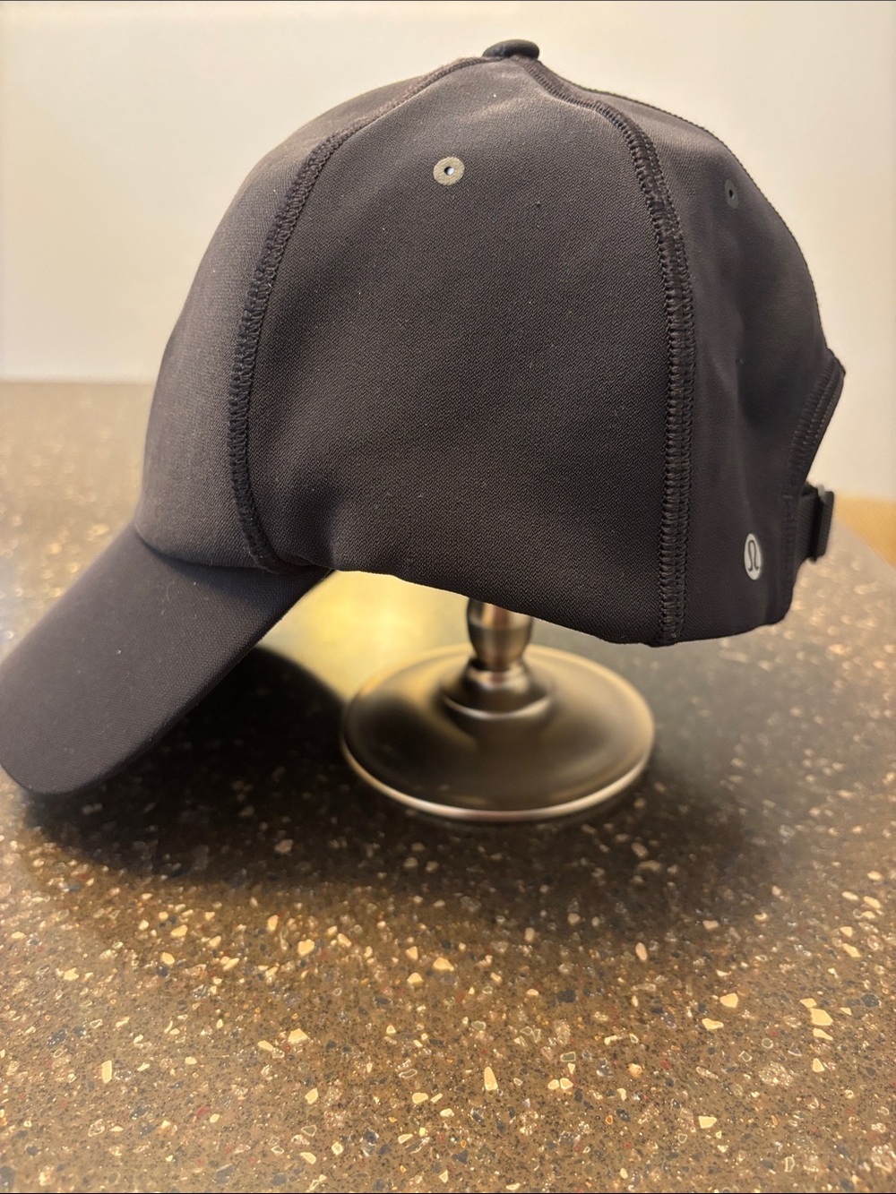 lululemon athletica Black Performance Hat with Logo